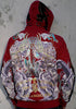 Christian Audigier PIRATE SKULL Zip Hoodie NEW Red - XL