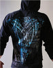 Affliction WEAVE Hoodie Pullover Black NEW A854 - 2XL